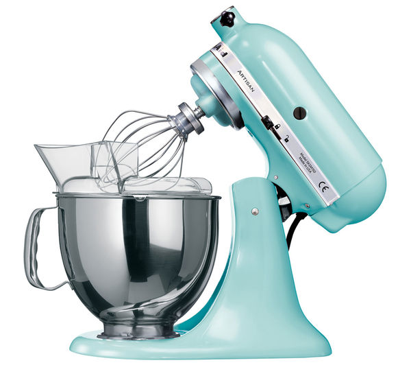 kitchen aid artisan steel blue stand mixer