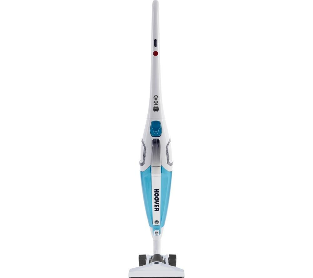 Hoover A2 DV70 Upright Vacuum Cleaner - White, Silver & Blue in White