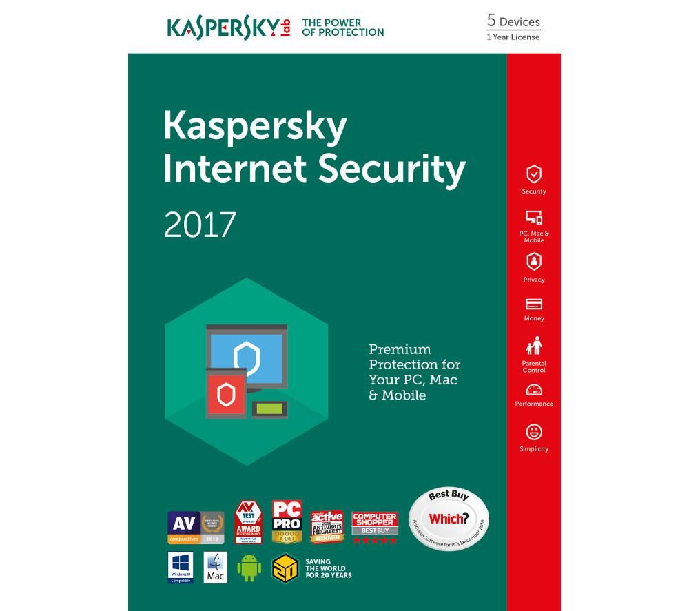 Kaspersky internet security antivirus 2017 key