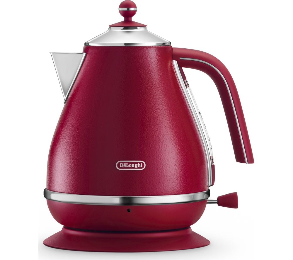 Buy DELONGHI Icona Elements Jug Kettle Red Free Delivery Currys