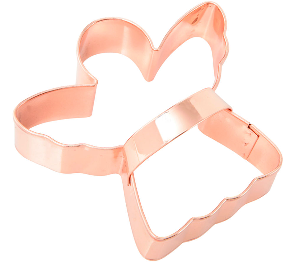 Faith shower strip Copper strip cookie cutter