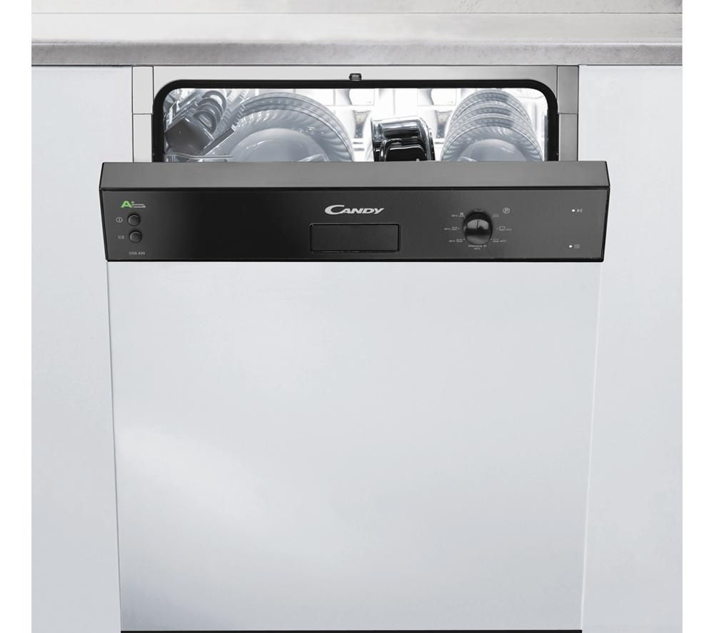 CANDY CDS420N Fullsize SemiIntegrated Dishwasher