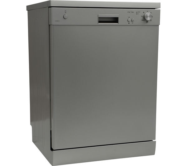 Buy ESSENTIALS CDW60S15 Fullsize Dishwasher Dark Silver Free