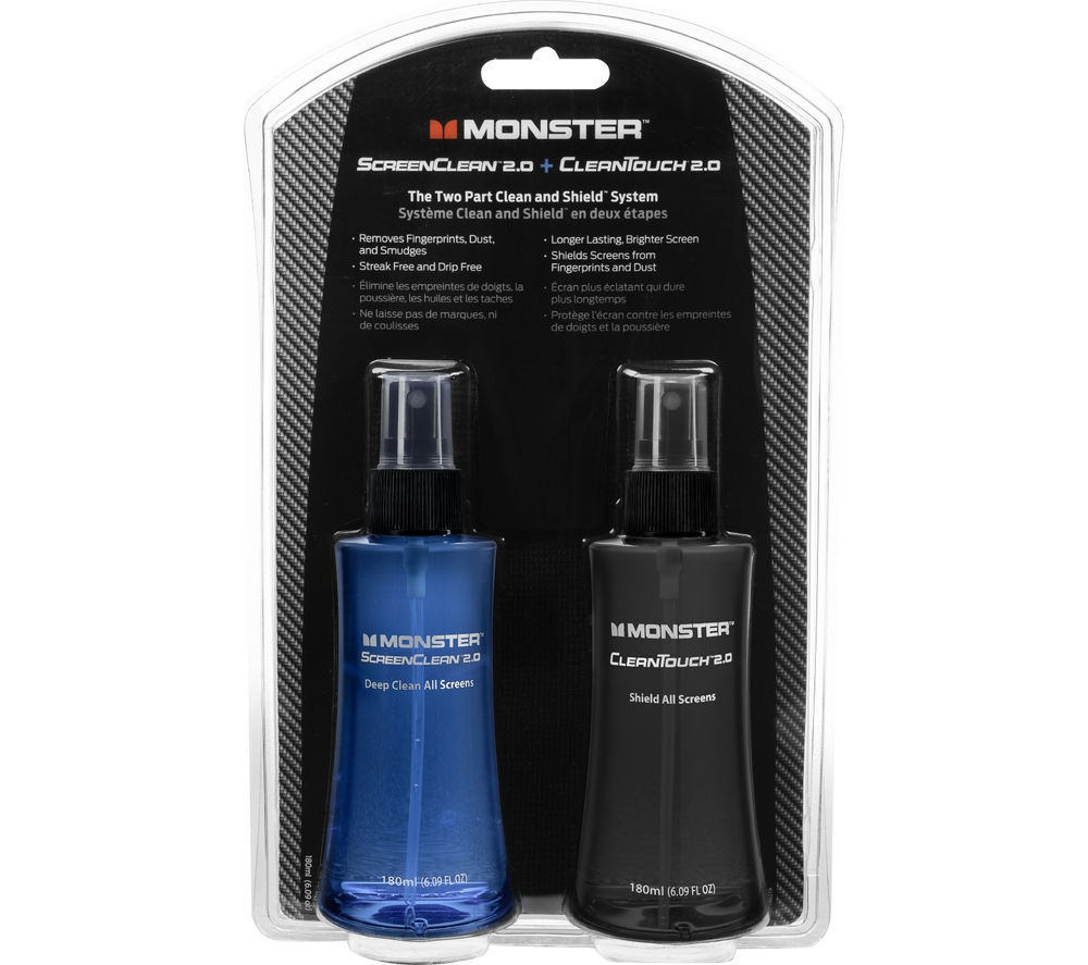 MONSTER ScreenClean 2.0 & CleanTouch 2.0 Kit Deals PC World
