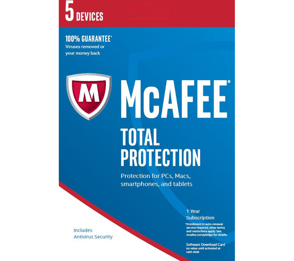 mcafee total protection with vpn