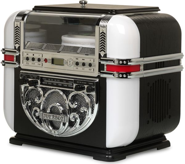 RICATECH RR700 Tabletop Jukebox Black Deals PC World