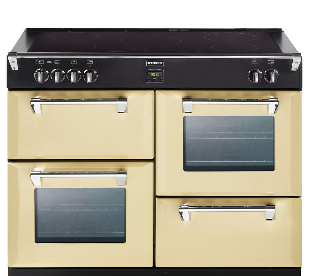 Buy STOVES Richmond 1000Ei Electric Induction Range Cooker Champagne Free Delivery Currys