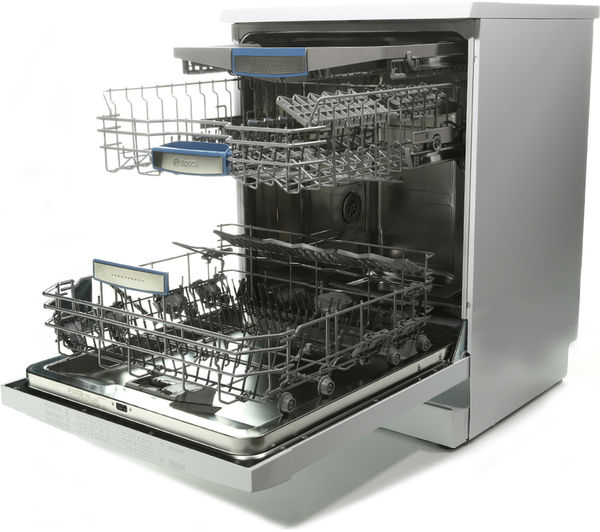 Buy BOSCH Serie 6 SMS69M12GB Fullsize Dishwasher White Free
