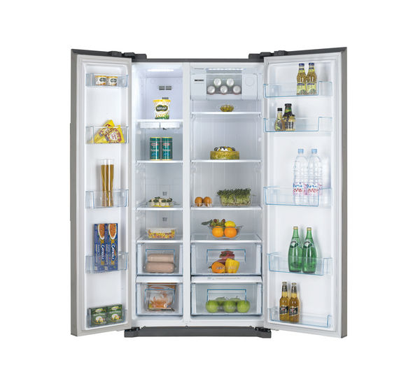 Buy DAEWOO FRAX22B3B AmericanStyle Fridge Freezer Black Free