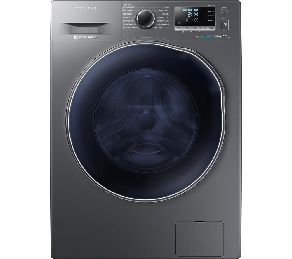 Samsung WD90J6410AX/EU Washer Dryer - Graphite, Graphite