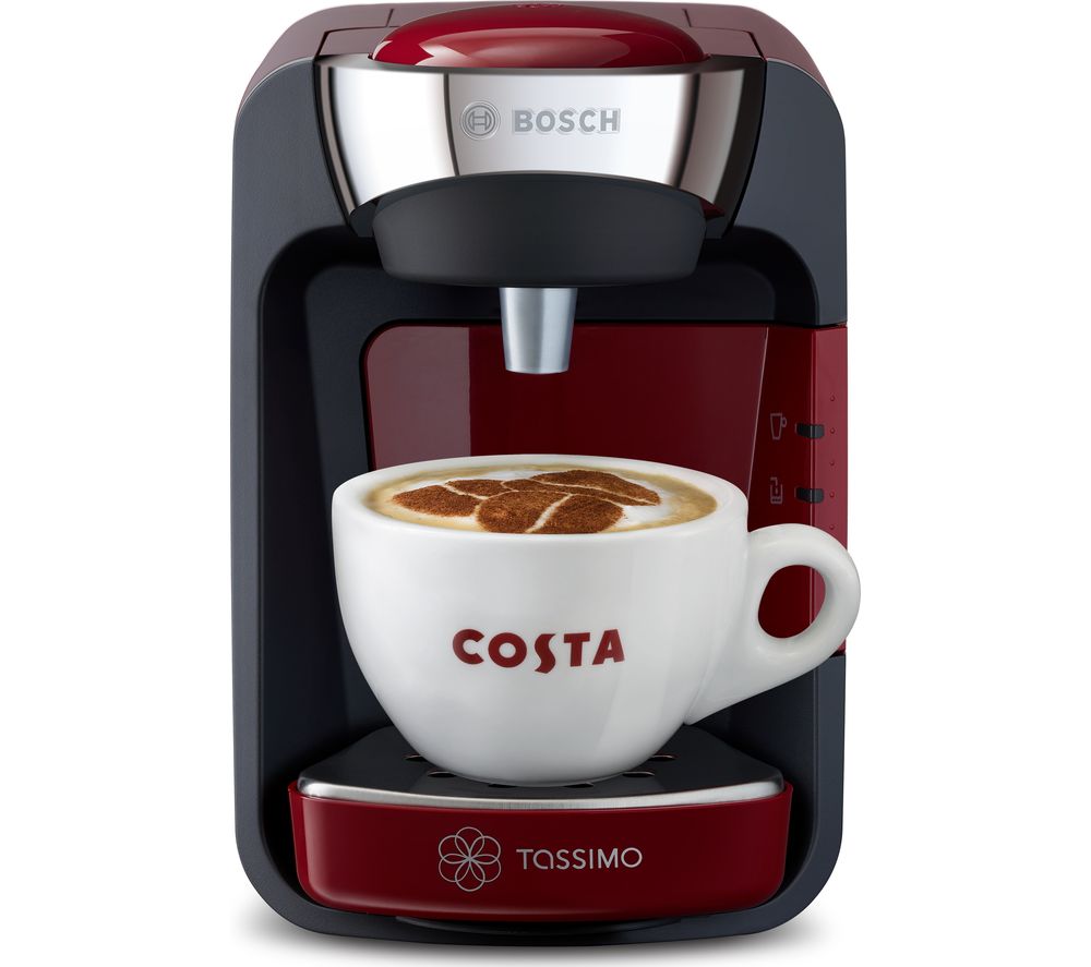 Bosch SUNY TAS3203GB Coffee Machine - in Red