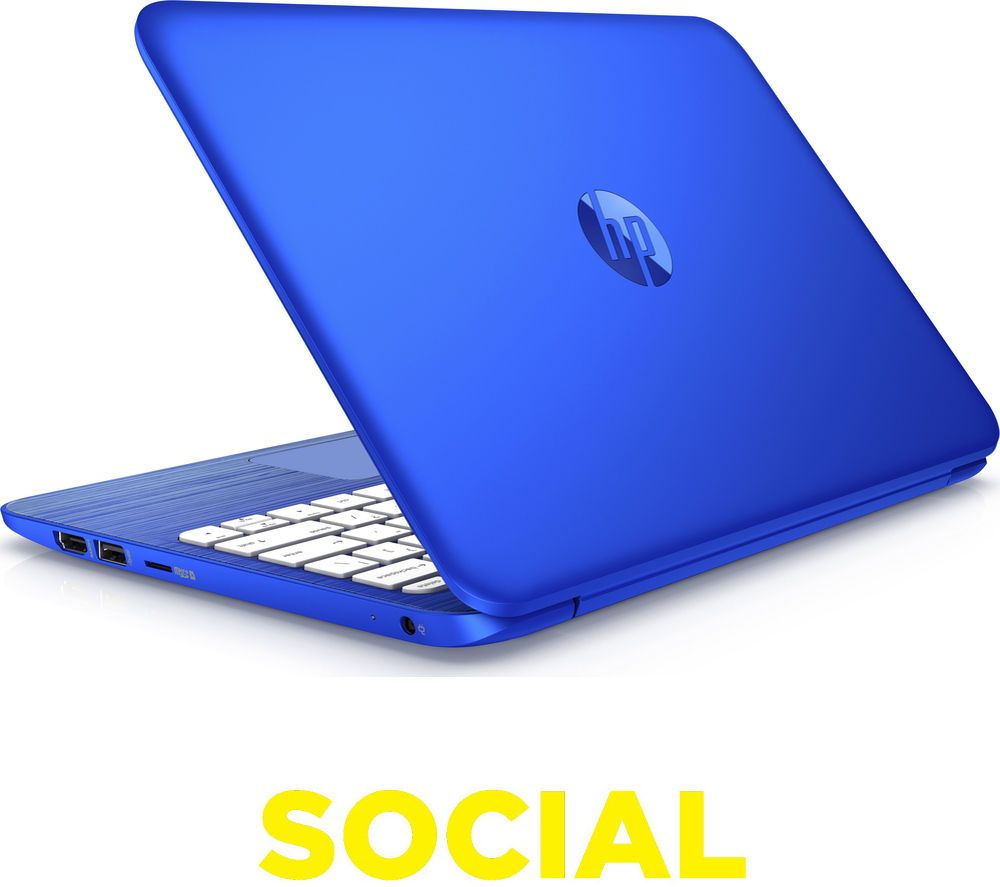 Image of HP Intel Stream 11-r050sa 11.6" Laptop - Blue