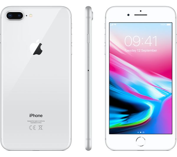 Buy APPLE iPhone 8 Plus - 256 GB, Silver | Free Delivery | Currys