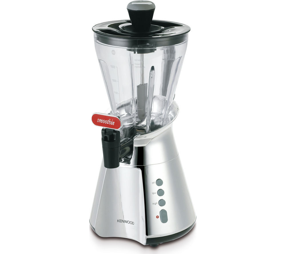 Kenwood SB266 Smoothie Maker - Chrome & Black, Black