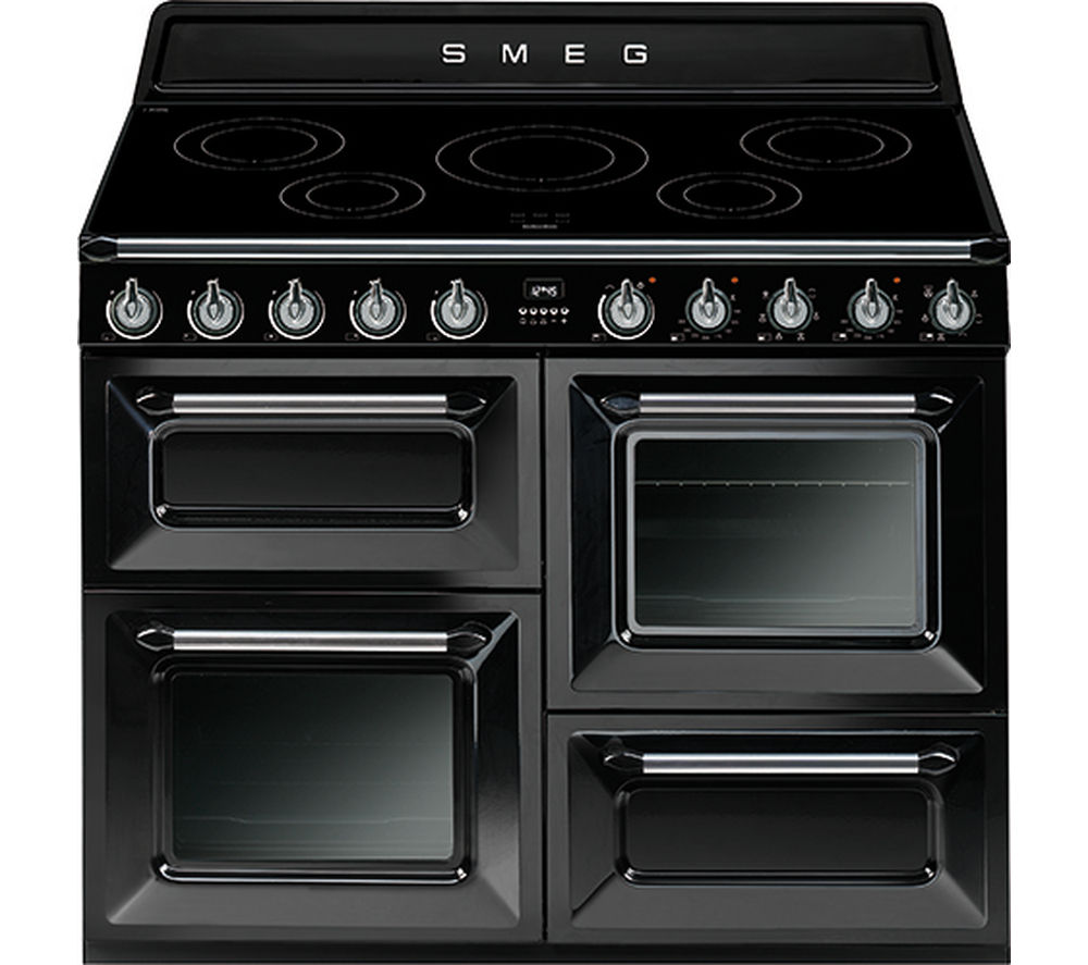 Buy SMEG TR4110IBL 110 cm Electric Range Cooker Black Free Delivery