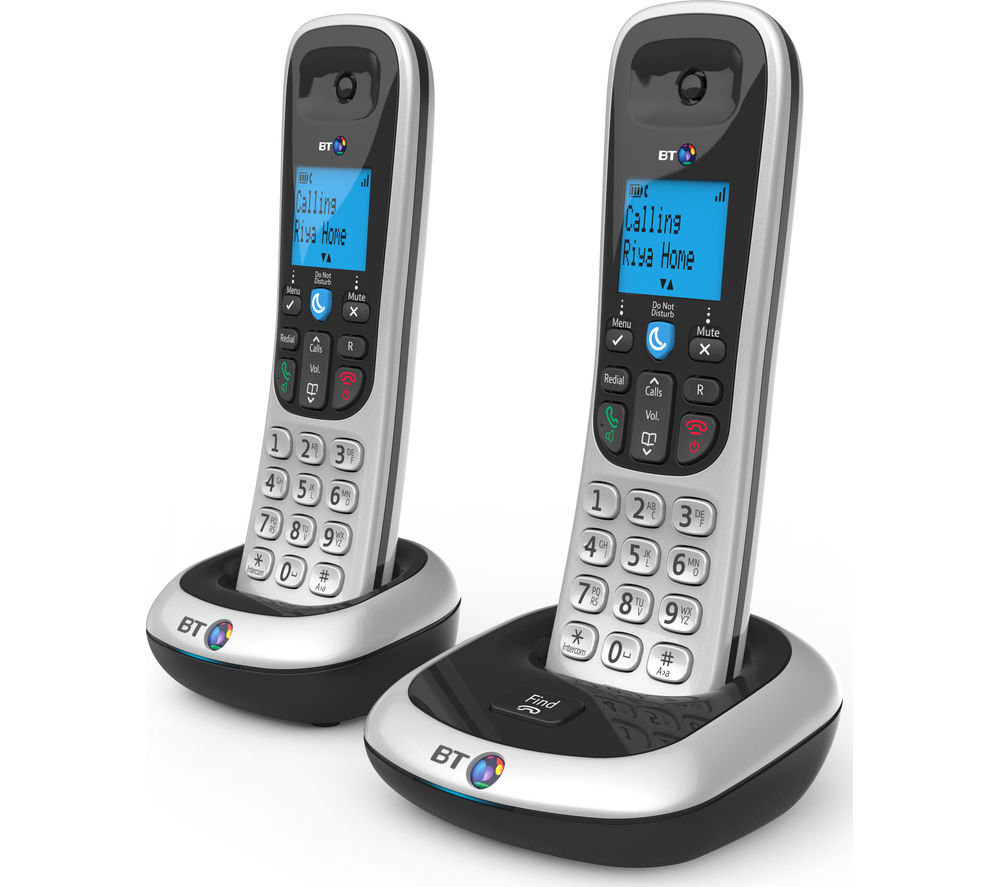 Buy BT 2200 Cordless Phone Twin Handsets Free Delivery Currys