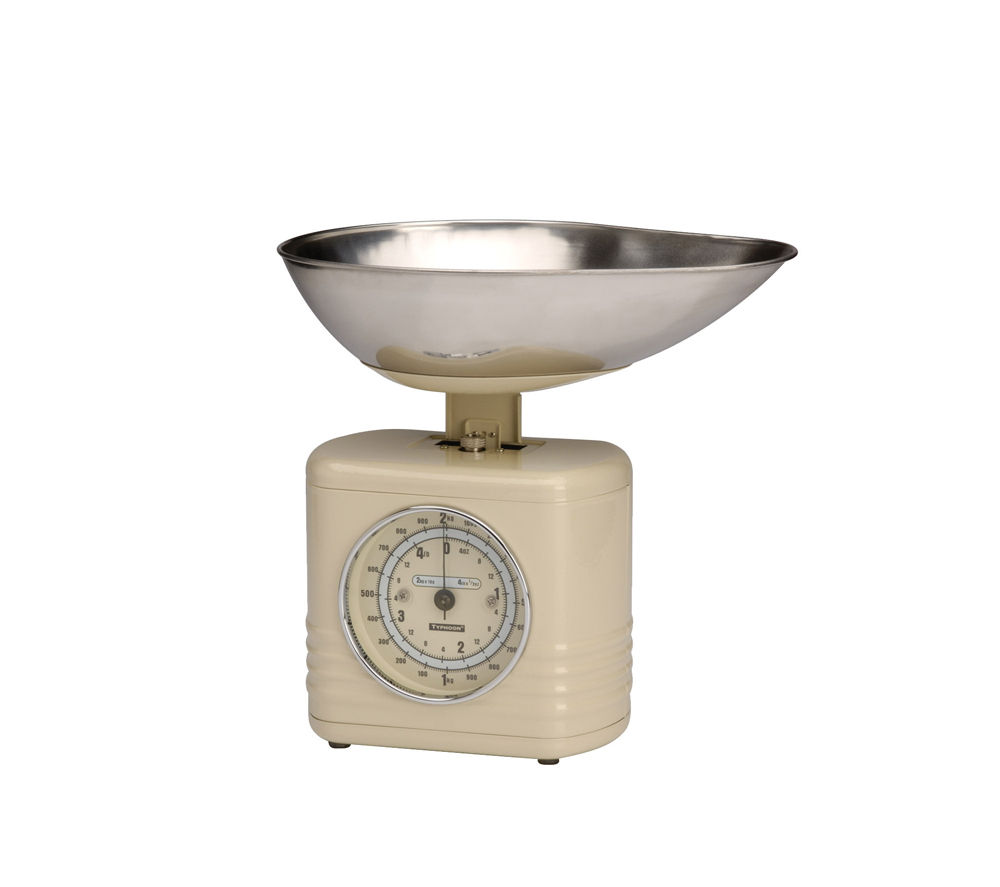 Buy TYPHOON Vintage Kitchen Scales - Cream | Free Delivery ...