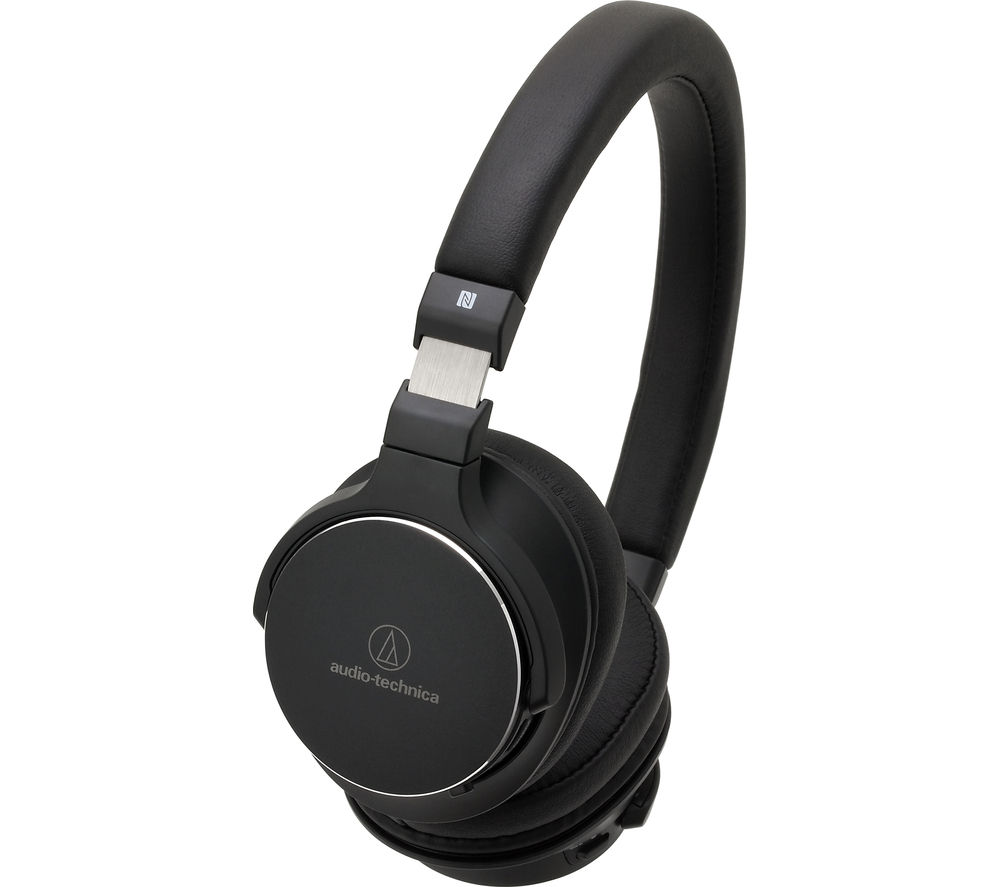 Buy AUDIO TECHNICA ATHSR5BT Wireless Bluetooth Headphones Black Free Delivery Currys