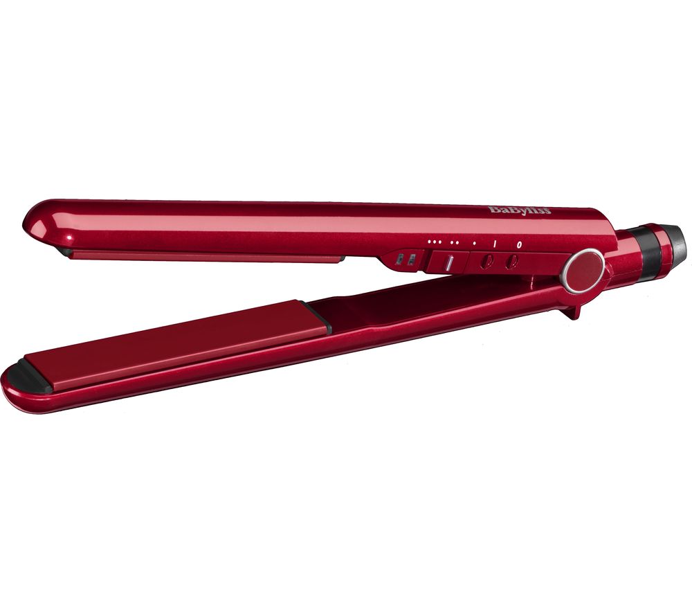 Buy BABYLISS Pro 235 Smooth Hair Straightener Red Free Delivery