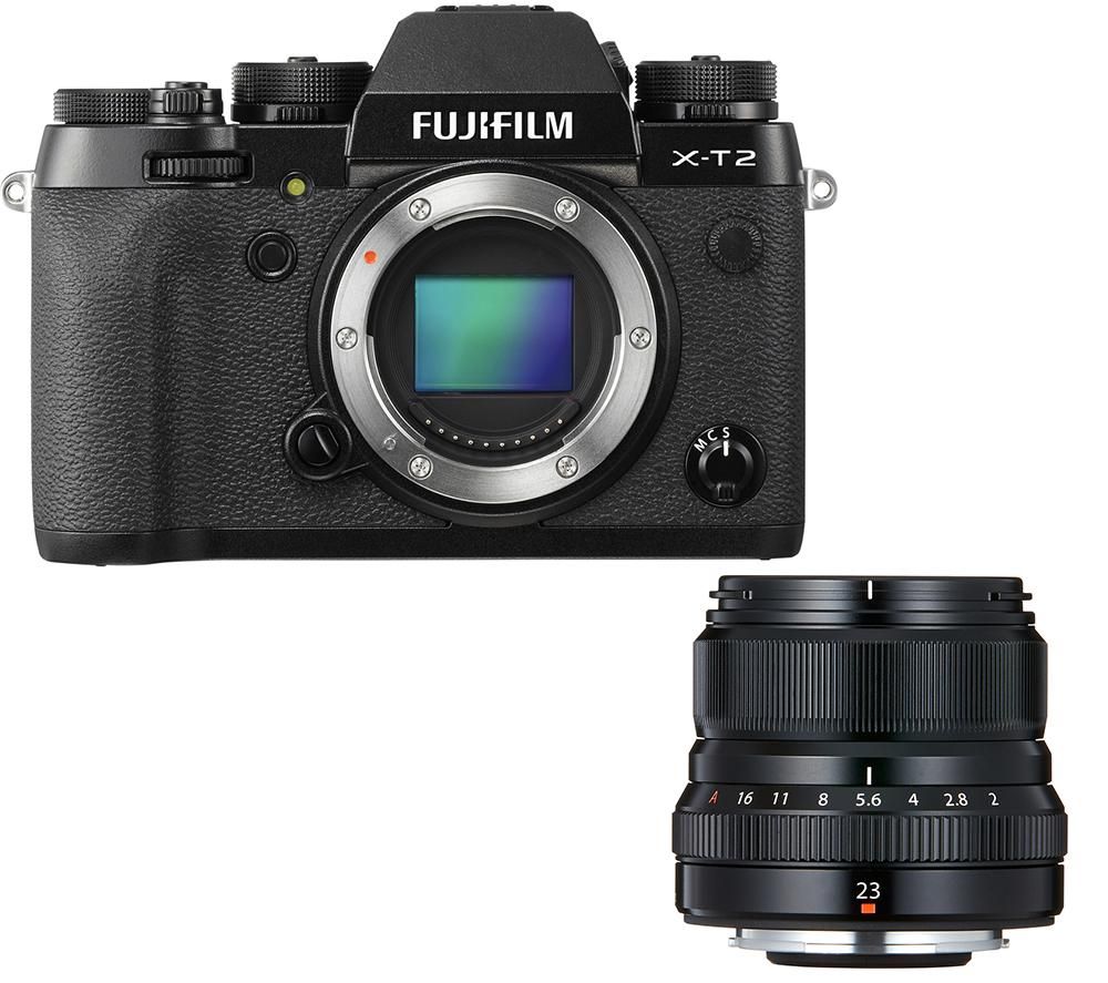 FUJIFILM X-T2 Mirrorless Camera & Fujinon XF 23 mm f/2.0 R WR Lens Bundle Review