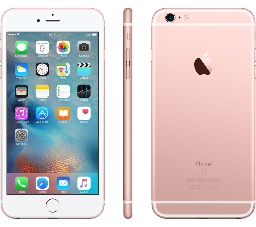 Buy APPLE iPhone 6s Plus 16 GB, Rose Gold Free Delivery Currys