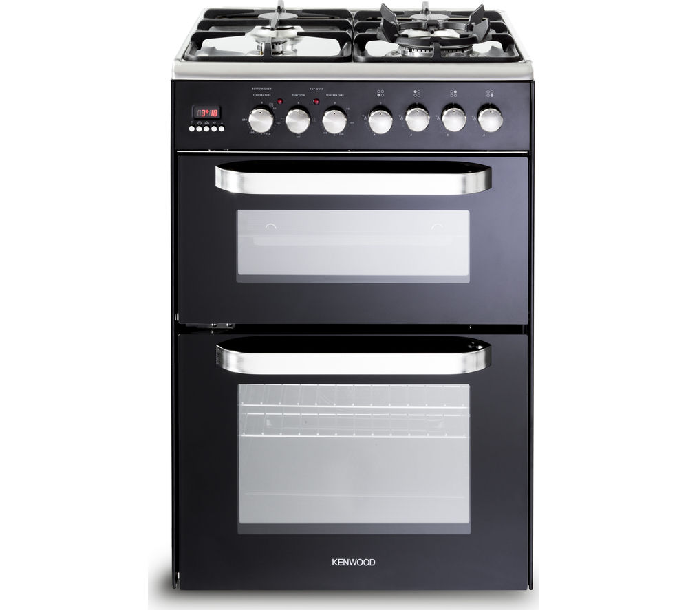 Kenwood CK232DFA Dual Fuel Cooker in Black