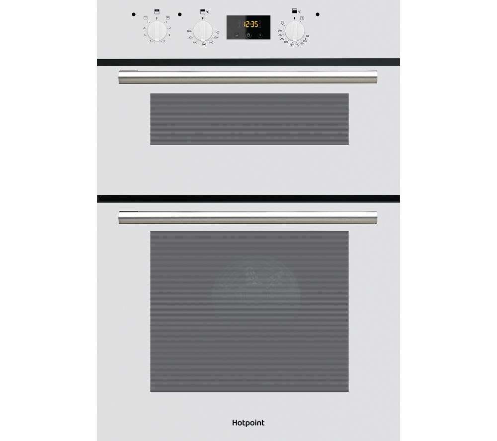 HOTPOINT  Class 2 DD2 540 Electric Double Oven in White