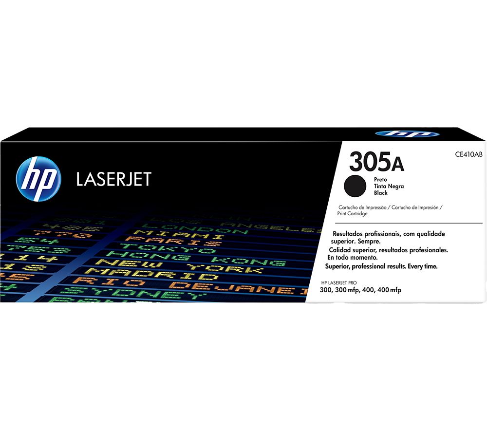 HP 305Ainal LaserJet Black Toner Cartridge, Black Review