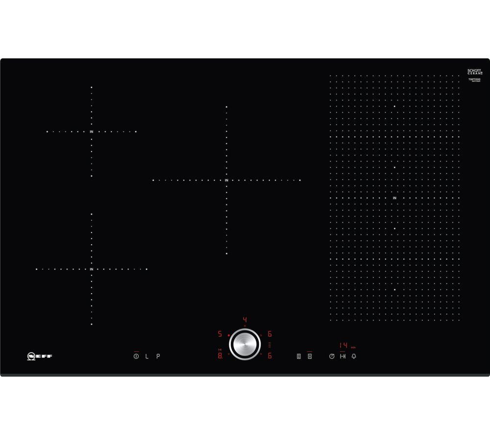 Buy NEFF T58FT20X0 Electric Induction Hob Black Free Delivery Currys