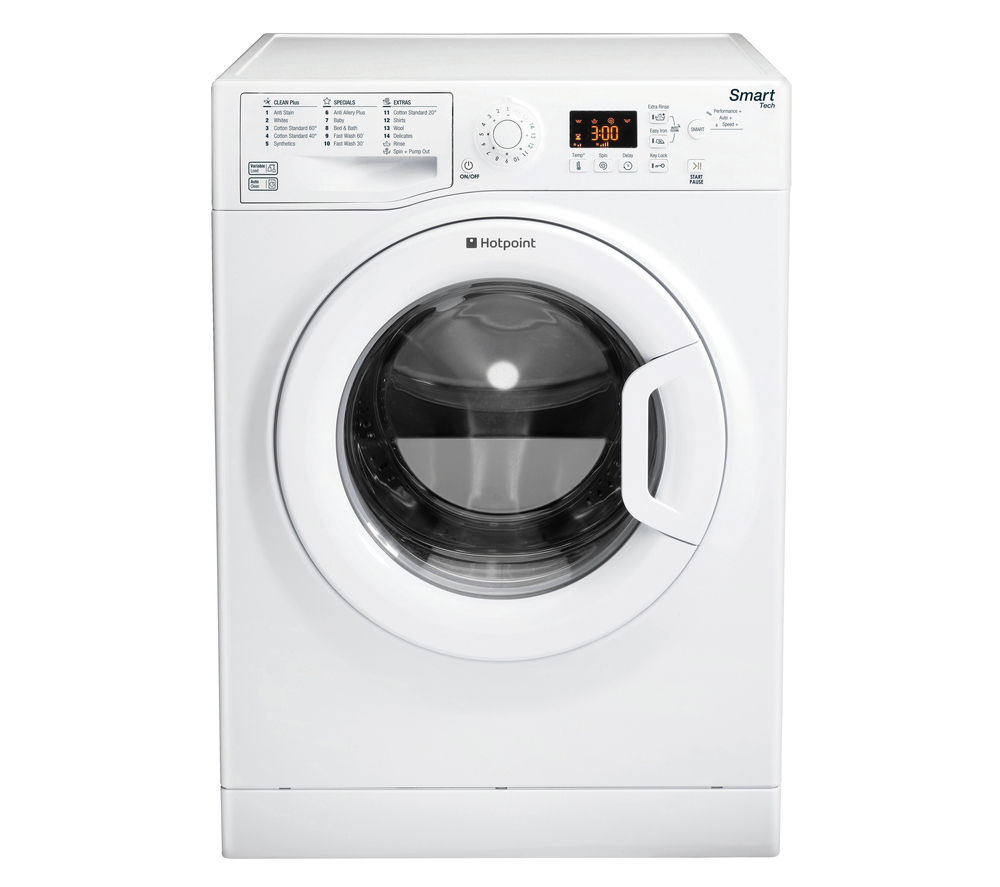 Hotpoint WMFUG842P SMART Washing Machine in White