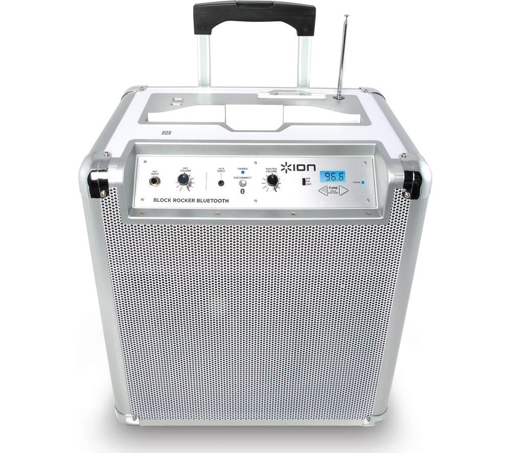 ION Block Rocker M5 Portable Wireless Speaker White