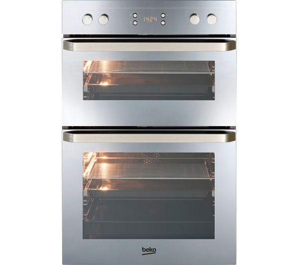 Buy BEKO ODF24300M Electric Double Oven Mirror Free Delivery Currys