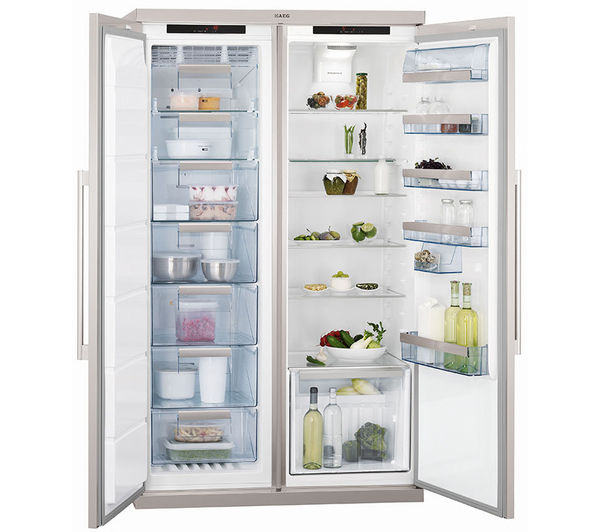 Buy AEG S95400XTM0 AmericanStyle Fridge Freezer Stainless Steel