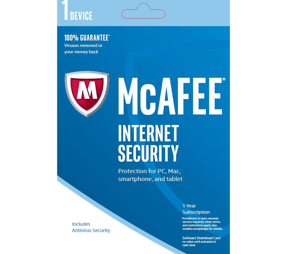 free mcafee internet security free