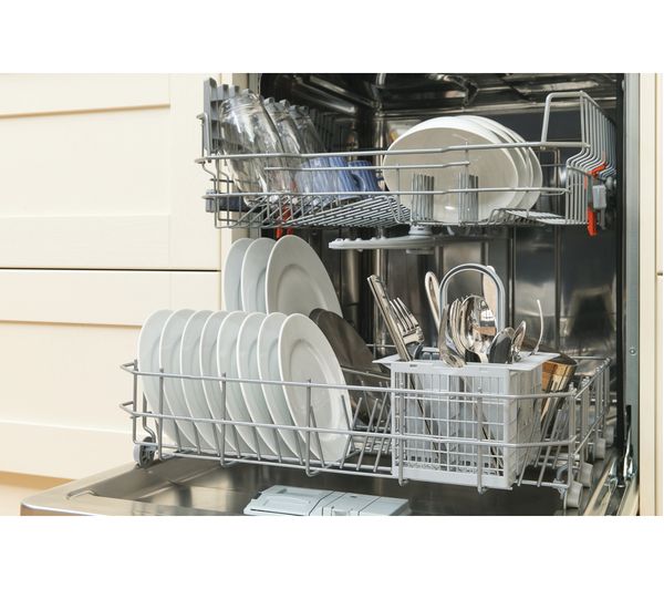 Buy HOTPOINT Aquarius LTB4B019 Fullsize Integrated Dishwasher Free