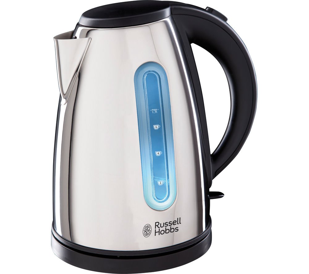 Russell Hobbs Orleans Polished 19390 Jug Kettle - Stainless Steel, Stainless Steel