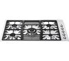 SMEG Classic PGF95-4 Gas Hob - Stainless Steel