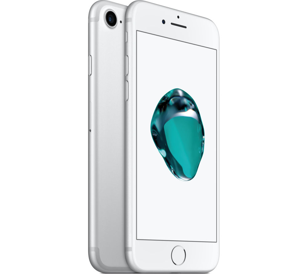 Buy APPLE iPhone 7 - Silver, 256 GB | Free Delivery | Currys