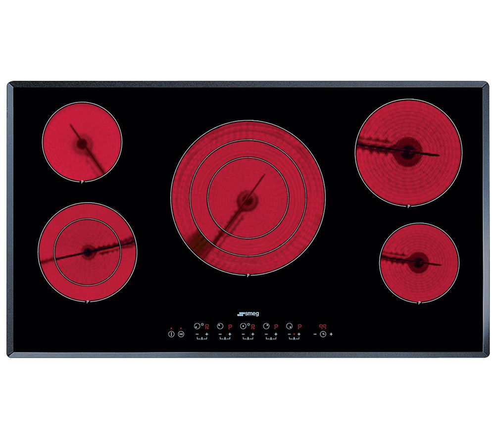 Buy SMEG SE2951TC2 Electric Ceramic Hob Black Free Delivery Currys