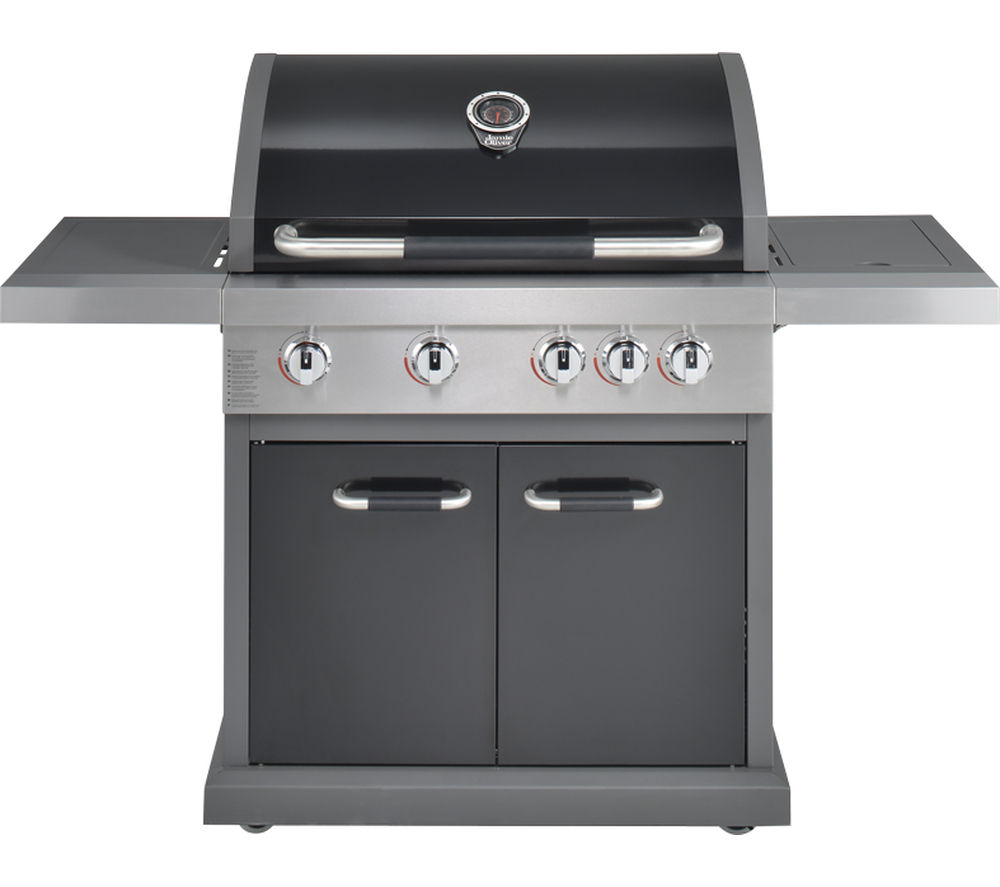 Buy JAMIE OLIVER Pro 4 Burner Gas BBQ Black Free Delivery Currys