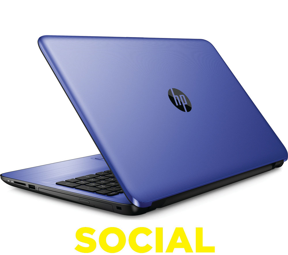 HP 15-ba080sa 15.6" Laptop - Blue, Blue Laptops