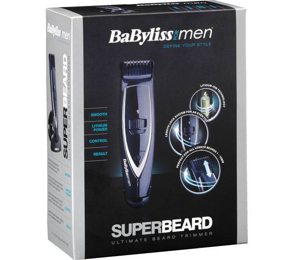 Buy BABYLISS for Men 7897U Super Beard Trimmer - Blue | Free Delivery ...