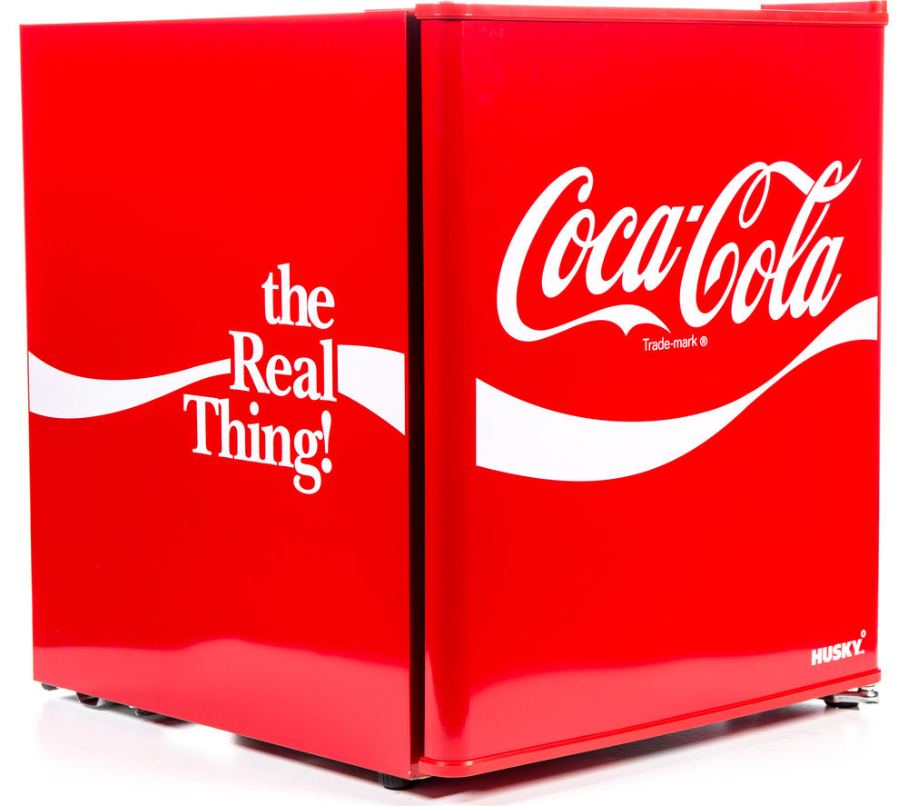 Husky Coca Cola HUS-EL207 Mini Fridge - in Red