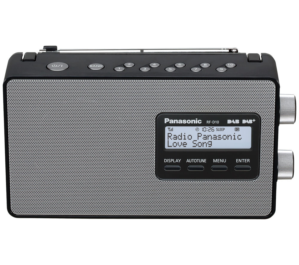 PANASONIC RF-D10EB-K Portable DAB Radio Review