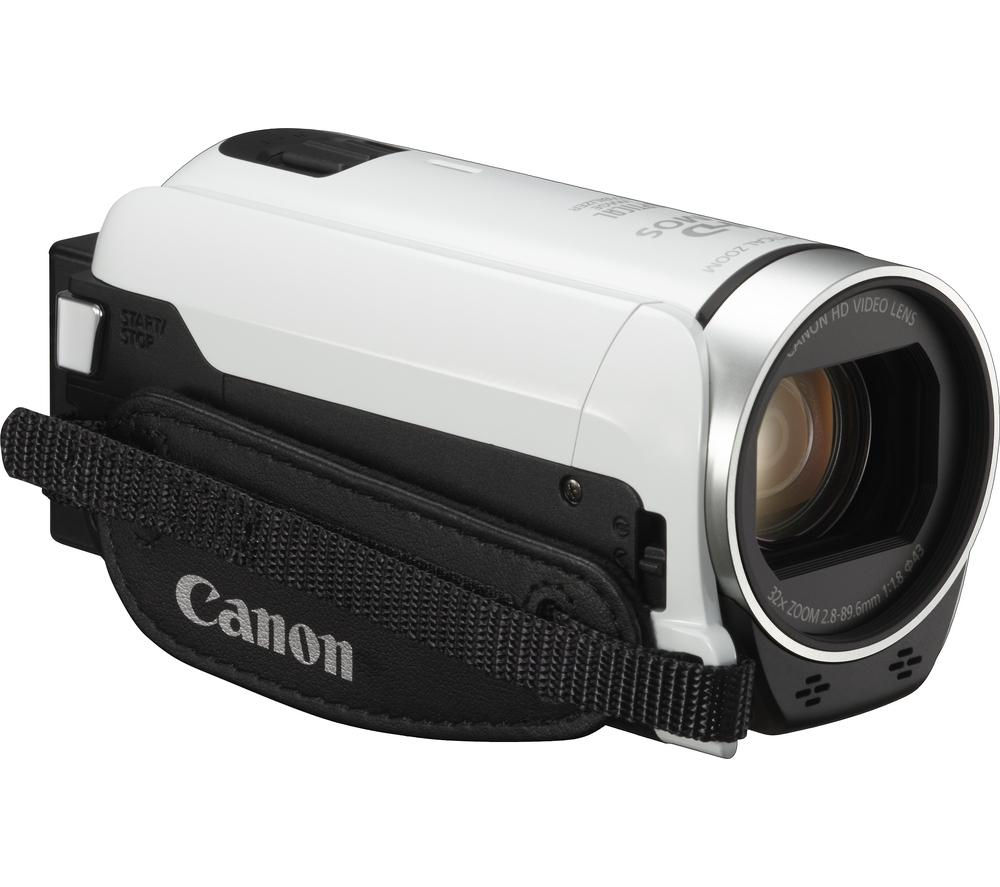 Buy CANON LEGRIA HF R606 Traditional Camcorder White Free Delivery