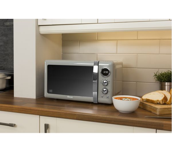 Buy SWAN Retro SM22030GRN Solo Microwave Grey Free Delivery Currys