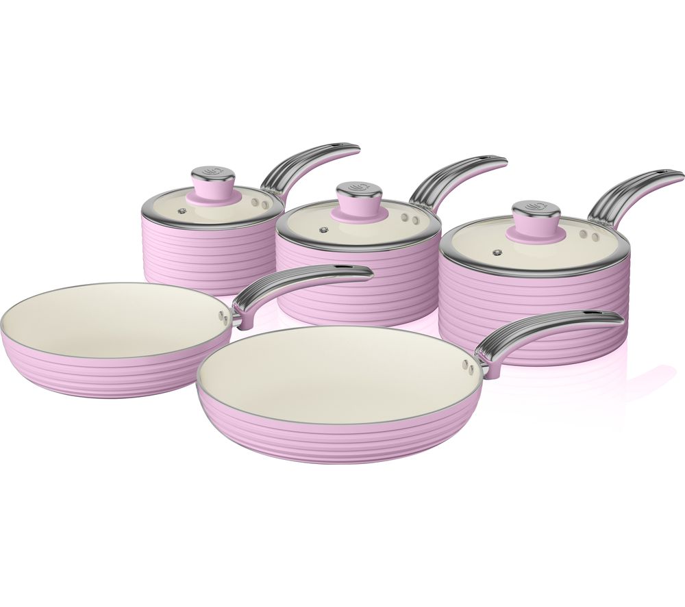 SWAN Retro SWPS5020PN 5-piece Non-stick Pan Set Review