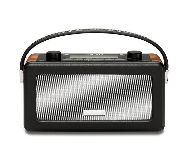 Buy ROBERTS Vintage Portable DAB Radio Black Free Delivery Currys