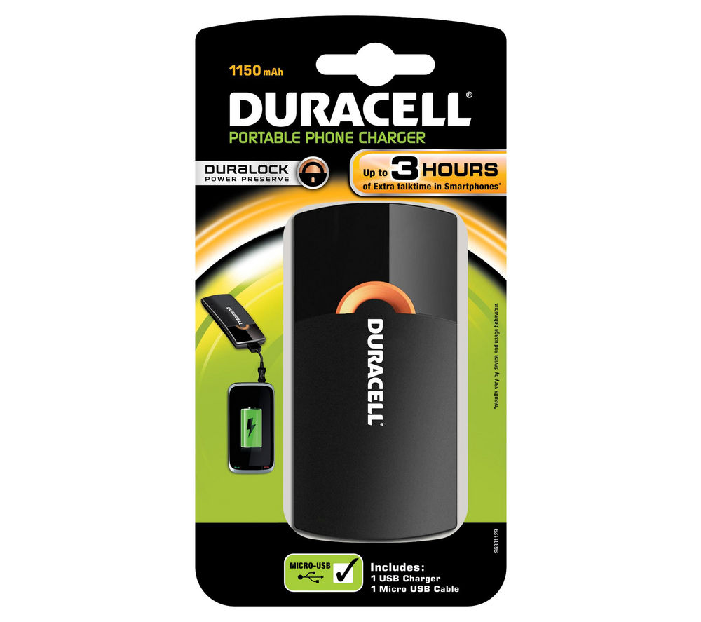 Buy DURACELL 3 Hour USB Travel Charger Free Delivery Currys