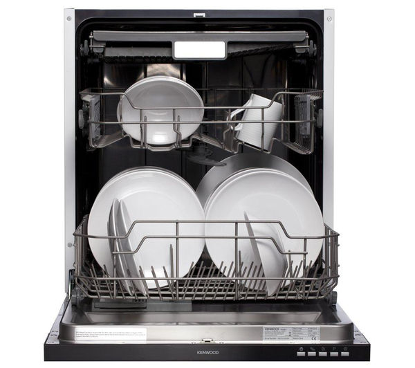 Buy KENWOOD KID60B14 Fullsize Integrated Dishwasher Free Delivery